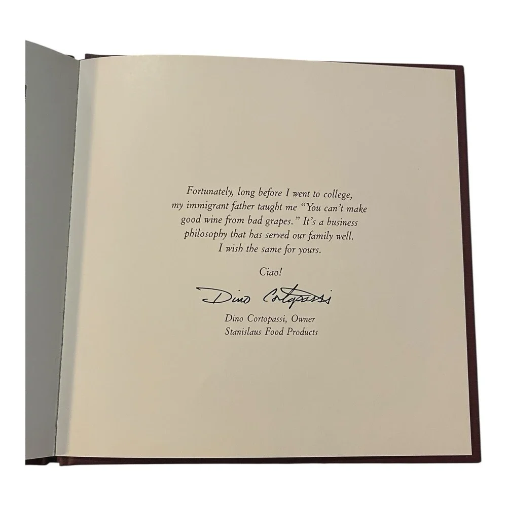 The Fable of‎ The Hot Dog Vendor Hard Cover Stanislaus Food Products Book